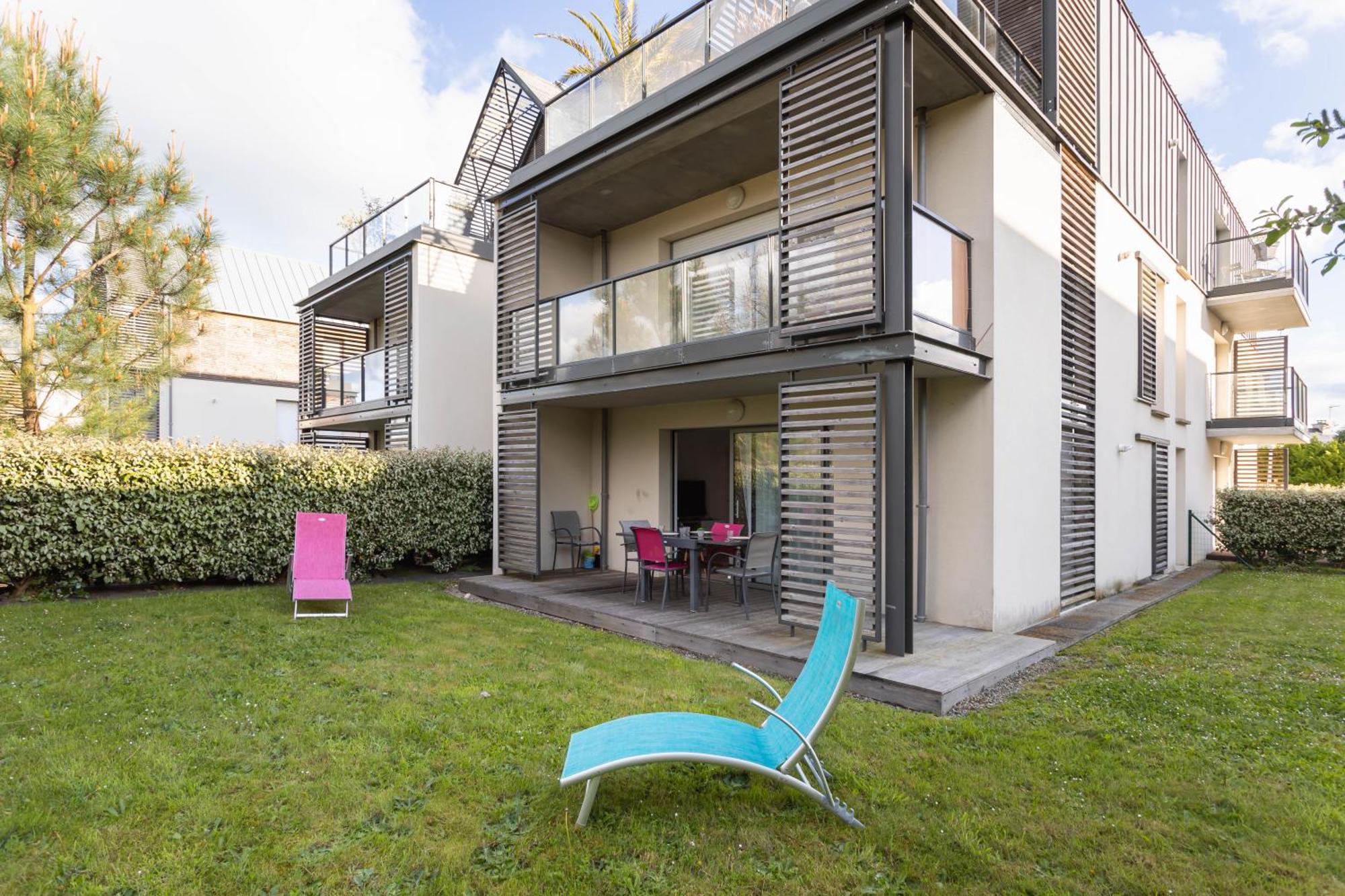 Apartamento Le Garden By Cocoonr Dinard Exterior foto